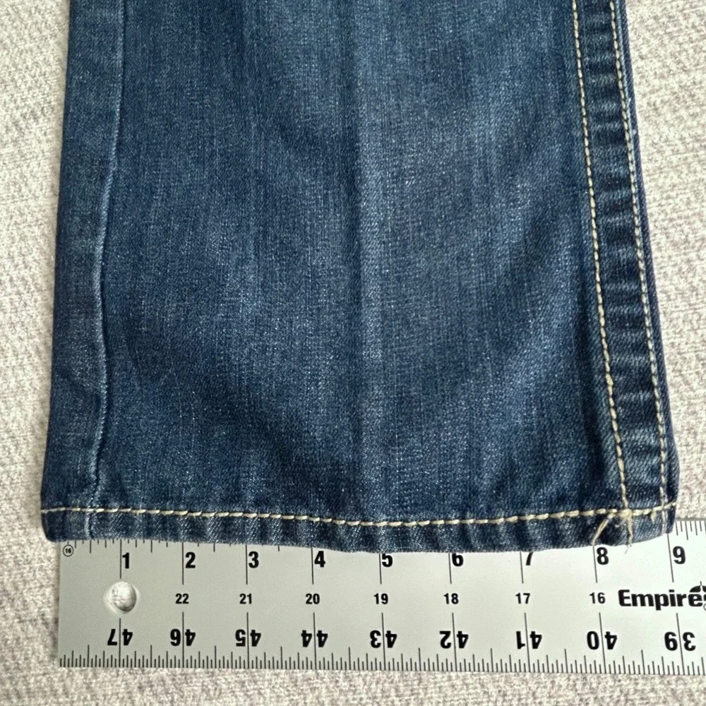 Machine Custom Co. Men's Jeans Size‎ 34 Slim Straight Dark Wash Denim